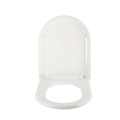 Сиденье для унитаза универсальное Iddis Optima Home 001DPSEi31 из дюропласта, функции Soft Close и Easy Fix, белое