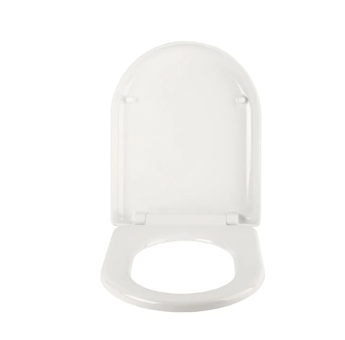 Сиденье для унитаза универсальное Iddis Optima Home 001DPSEi31 из дюропласта, функции Soft Close и Easy Fix, белое