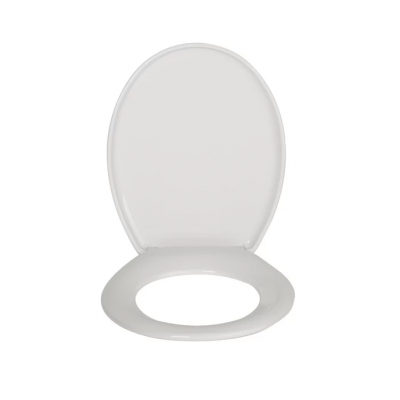 Сиденье для унитаза универсальное Iddis Optima Home ID 01 061.1 bel из полипропилена, пластиковые петли, белое