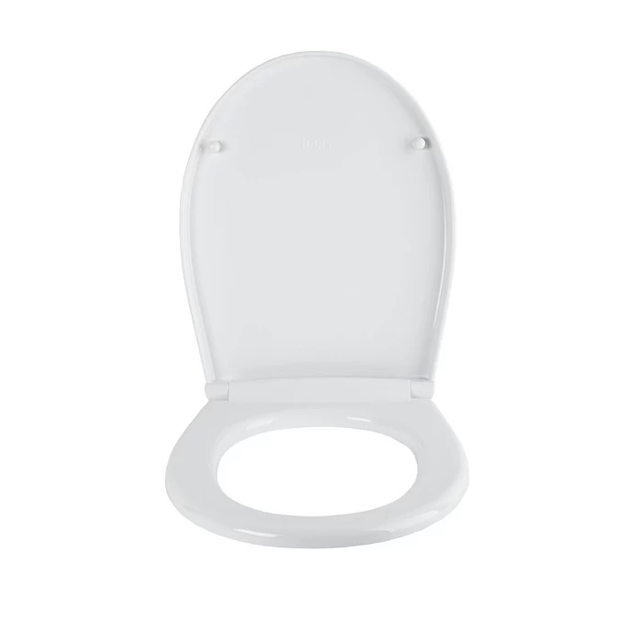Сиденье для унитаза универсальное Iddis Optima Home 004PPS3i31 из полипропилена, функция Soft Close, 3 комплекта крепежа, белое