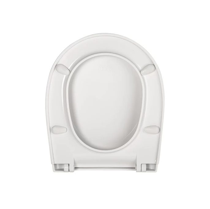 Сиденье для унитаза универсальное Iddis Optima Home 005PPS3i31 из полипропилена, функция Soft Close, 3 комплекта крепежа, белое