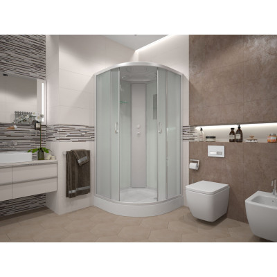 Душевая кабина Erlit Comfort ER3508P-C3-RUS (800x800x2150)