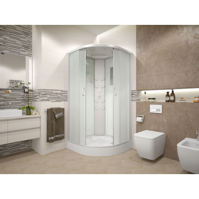 Душевая кабина Erlit Comfort ER3509PF-C3-RUS (900x900x2150)