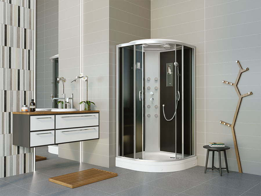 Душевая кабина Erlit Comfort ER3509PF-C4-RUS (900x900x2150)