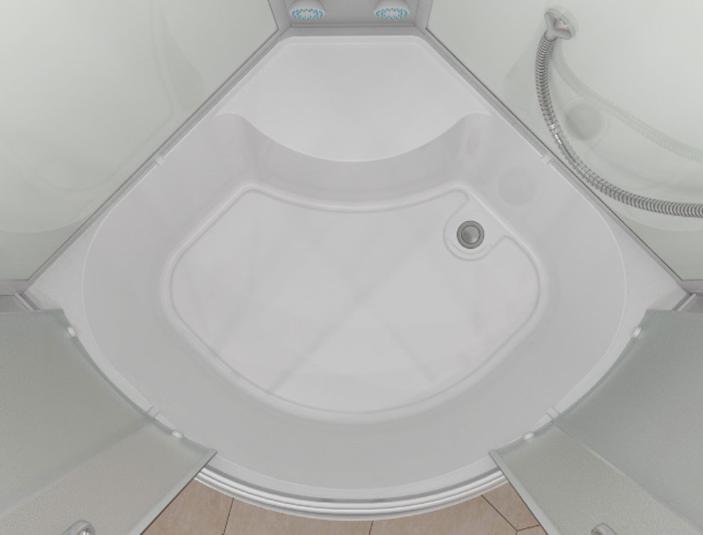Душевая кабина Erlit Comfort ER3510TP-C3-RUS (1000x1000x2150)