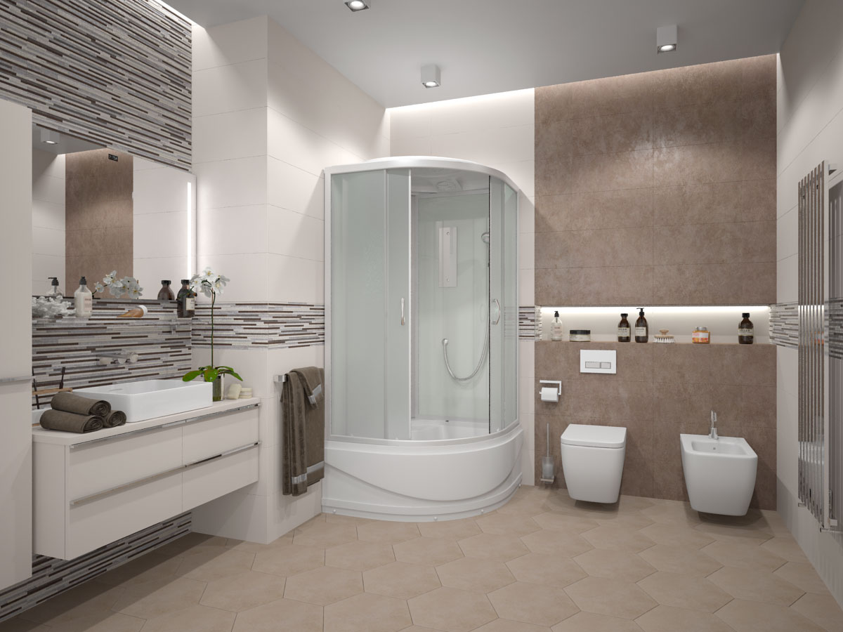 Душевая кабина Erlit Comfort ER3510TP-C3-RUS (1000x1000x2150)