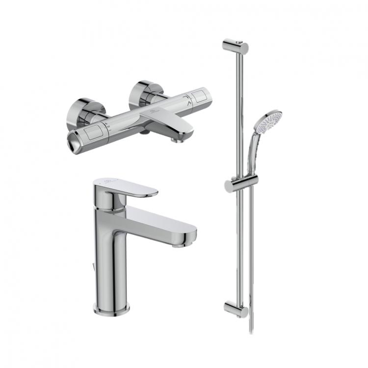 Душевой набор 3 в 1 Ideal Standard CERATHERM T100 BC985AA