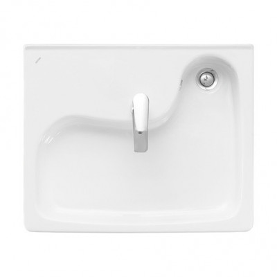 Раковина 60x50 Santek Клио 50 с кронштейнами 1WH501770, для крепления над стиральной машиной