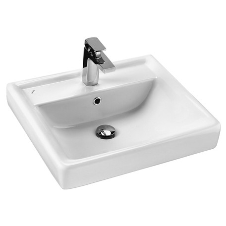 Раковина 550x475 Santek Тигода 55 мебельная, отверстие под смеситель, 1WH302126