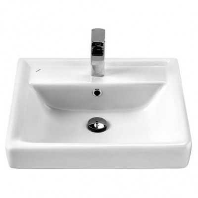 Раковина 550x475 Santek Тигода 55 мебельная, отверстие под смеситель, 1WH302126
