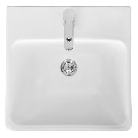 Раковина 450x450мм Santek Адриана 45 мебельная, отверстие под смеситель, 1WH501630