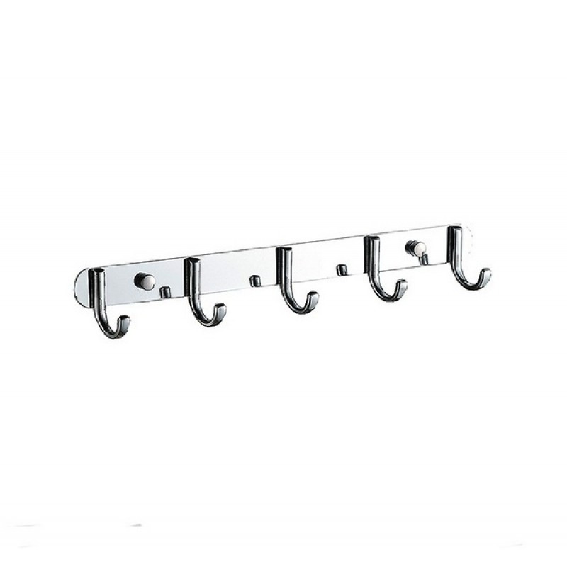 Полотенцедержатель ZOLLEN (9942403-5) 5 крючков, хром
