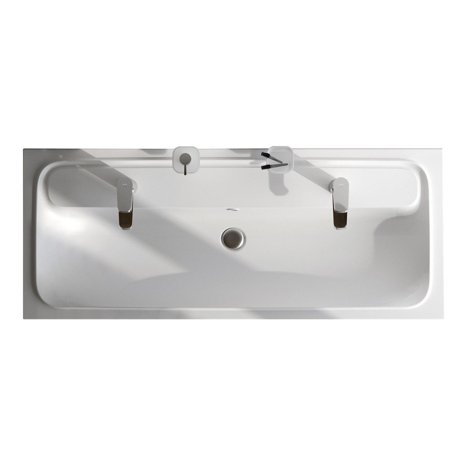 Раковина мебельная белая 121x49x16см Am.pm Func M8FWPC1200WM