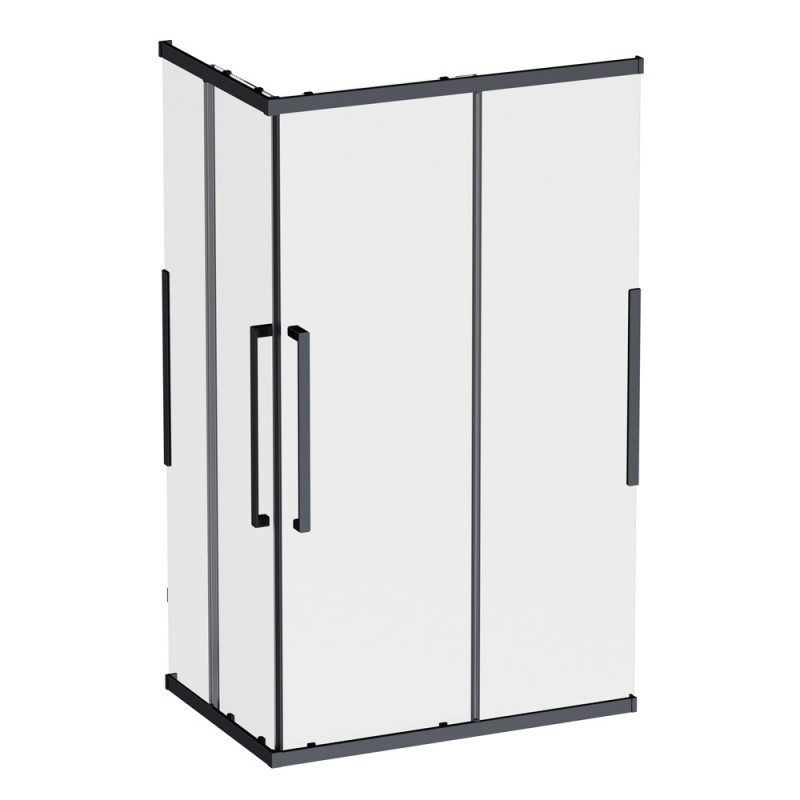 Душевой уголок черный 120x80см Am.pm X-Joy W84G-403-12080-BТ