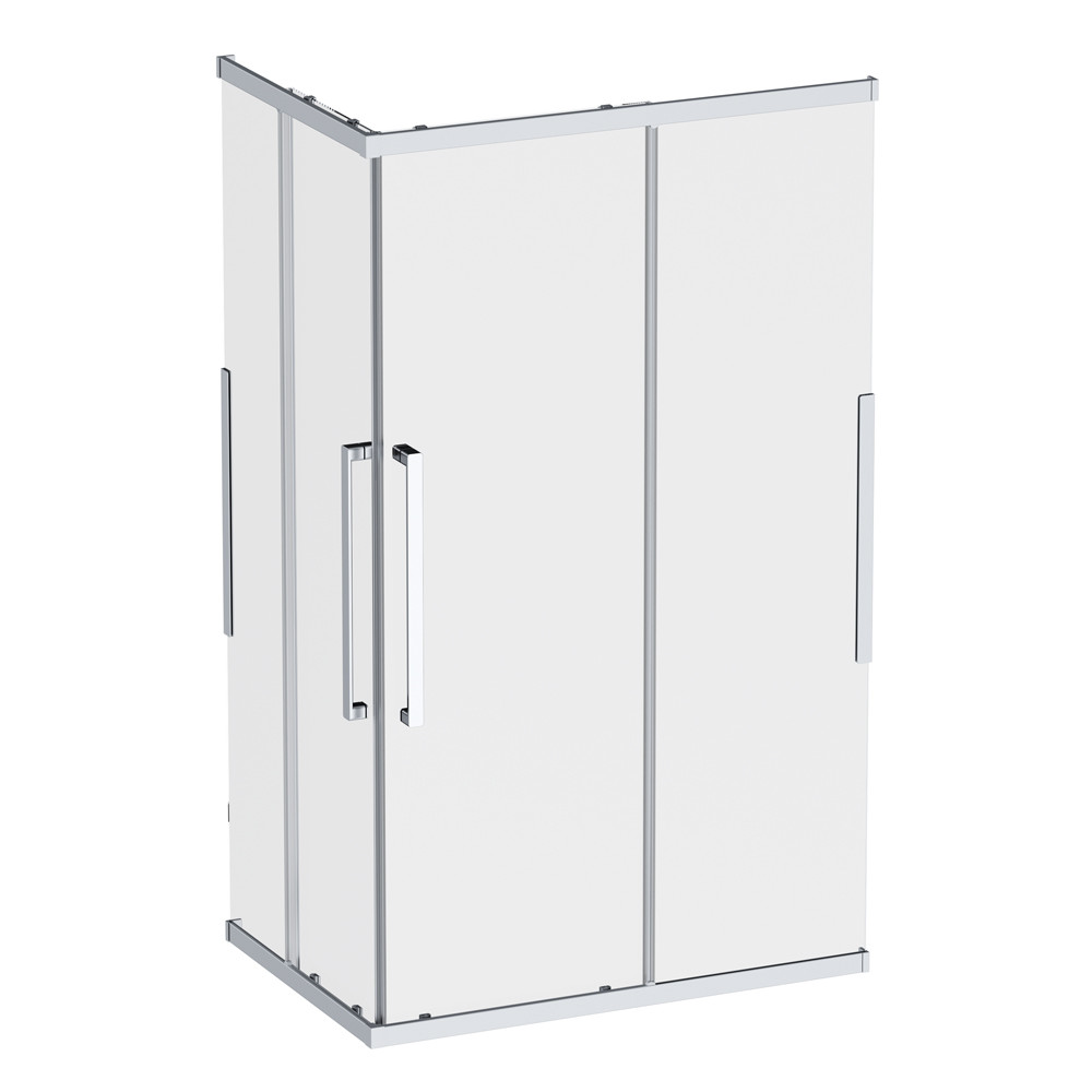 Душевой уголок хром 120x80см Am.pm Func W84G-403-12080-MТ