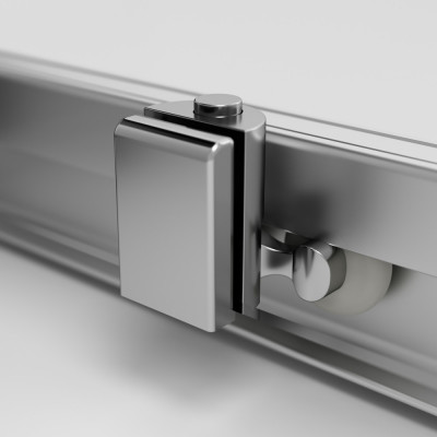 Душевой уголок хром 120x80см Am.pm Func W84G-403-12080-MТ