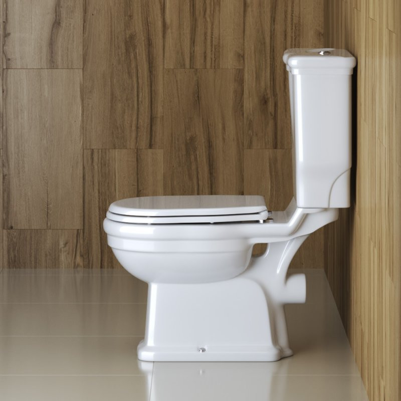 Сиденье дюропласт, soft close, металлическое крепление хром Belbagno BB115SC