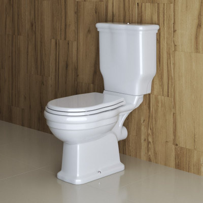 Сиденье дюропласт, soft close, металлическое крепление хром Belbagno BB115SC
