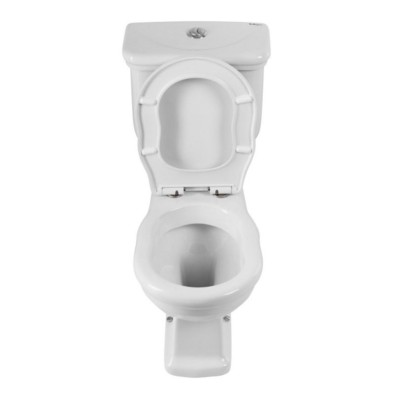 Сиденье дюропласт, soft close, металлическое крепление хром Belbagno BB115SC