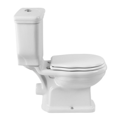 Сиденье дюропласт, soft close, металлическое крепление хром Belbagno BB115SC