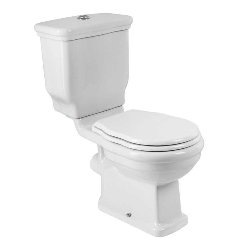 Сиденье дюропласт, soft close, металлическое крепление хром Belbagno BB115SC