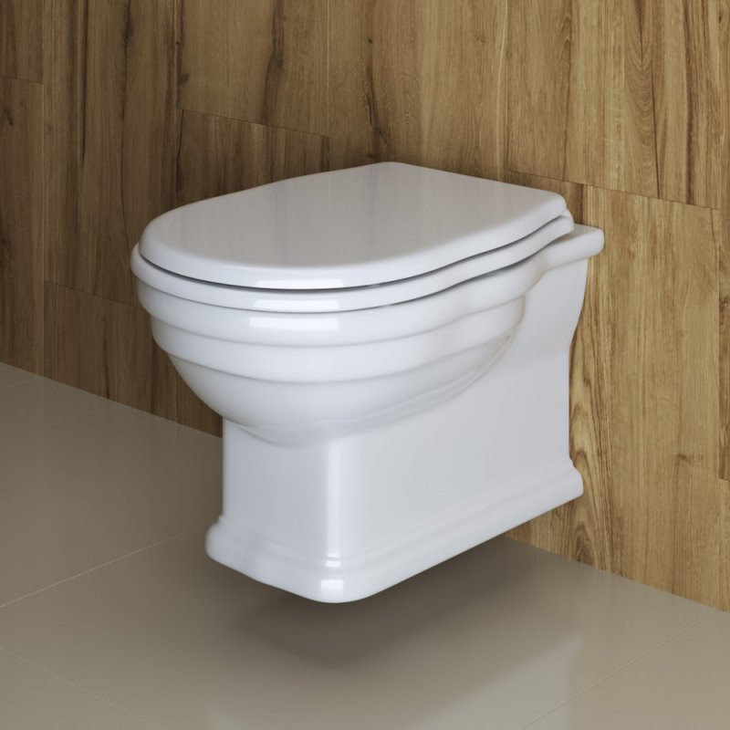 Сиденье дюропласт, soft close, металлическое крепление хром Belbagno BB115SC
