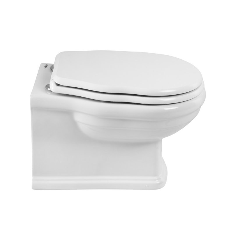 Сиденье дюропласт, soft close, металлическое крепление хром Belbagno BB115SC