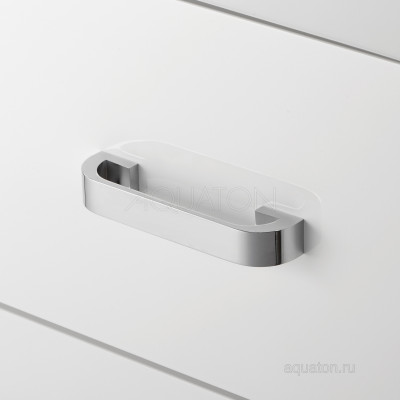 Тумба под раковину белая 60см AQUATON Америна 1A168901AM010