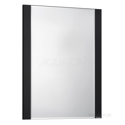 Зеркало черное 50см Aquaton Анелло 1A140102AA950