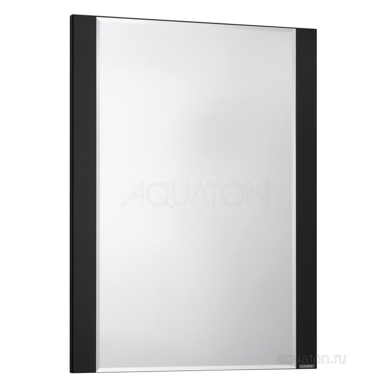 Зеркало черное 50см Aquaton Анелло 1A140102AA950