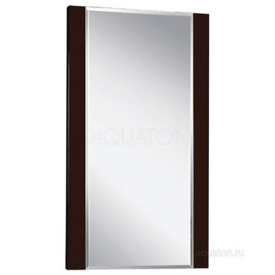 Зеркало коричневое 50см Aquaton Анелло 1A140102AA430