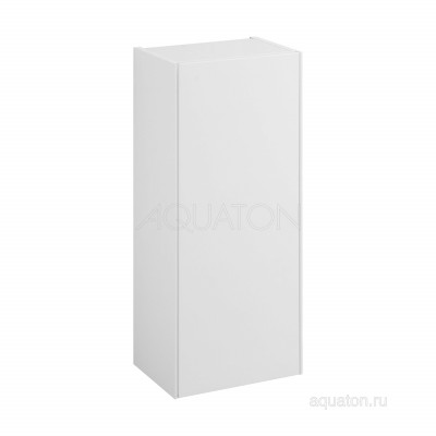 Шкаф-пенал подвесной белый Aquaton Асти 1A262903AX2B0