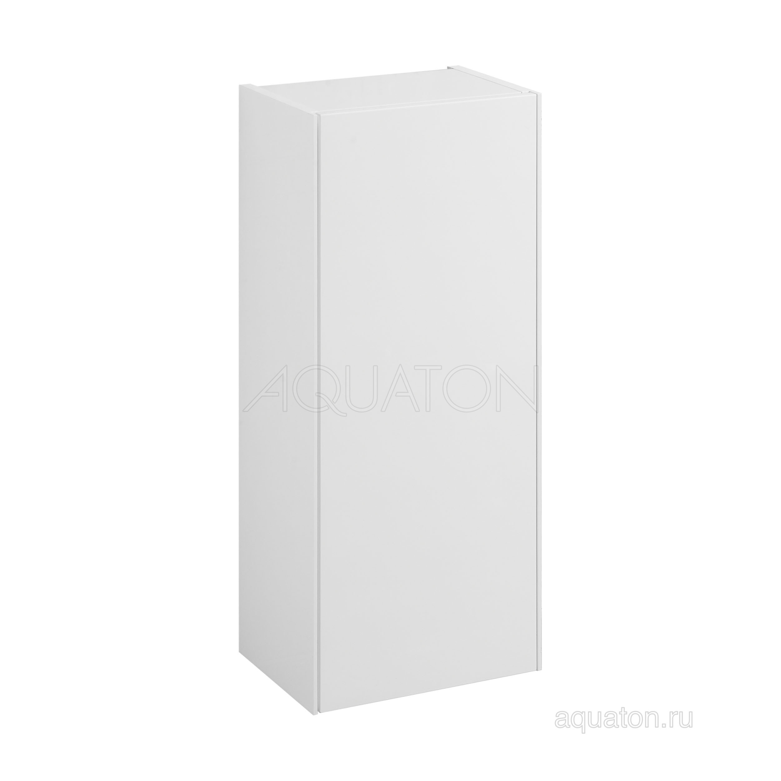 Шкаф-пенал подвесной белый Aquaton Асти 1A262903AX2B0