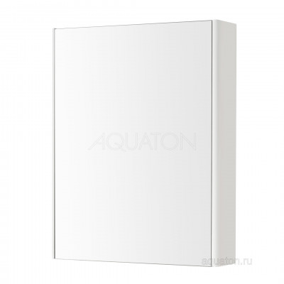 Зеркальный шкаф белый 65см Aquaton Беверли 1A237002BV010
