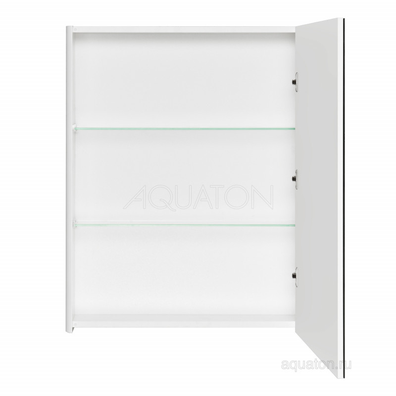Зеркальный шкаф белый 65см Aquaton Беверли 1A237002BV010