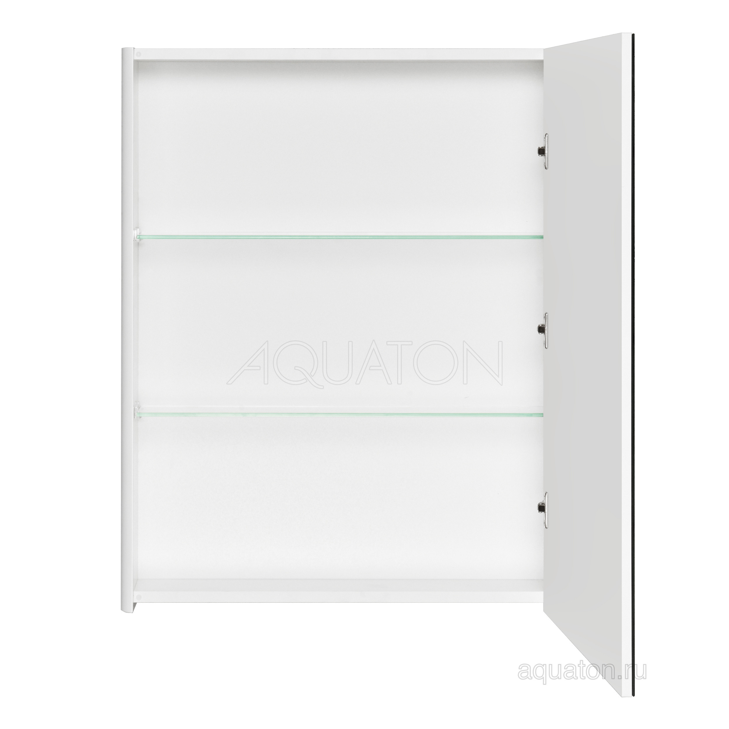 Зеркальный шкаф белый 65см Aquaton Беверли 1A237002BV010