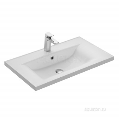Раковина мебельная белая 80см Aquaton Айрис 1A722931AG010