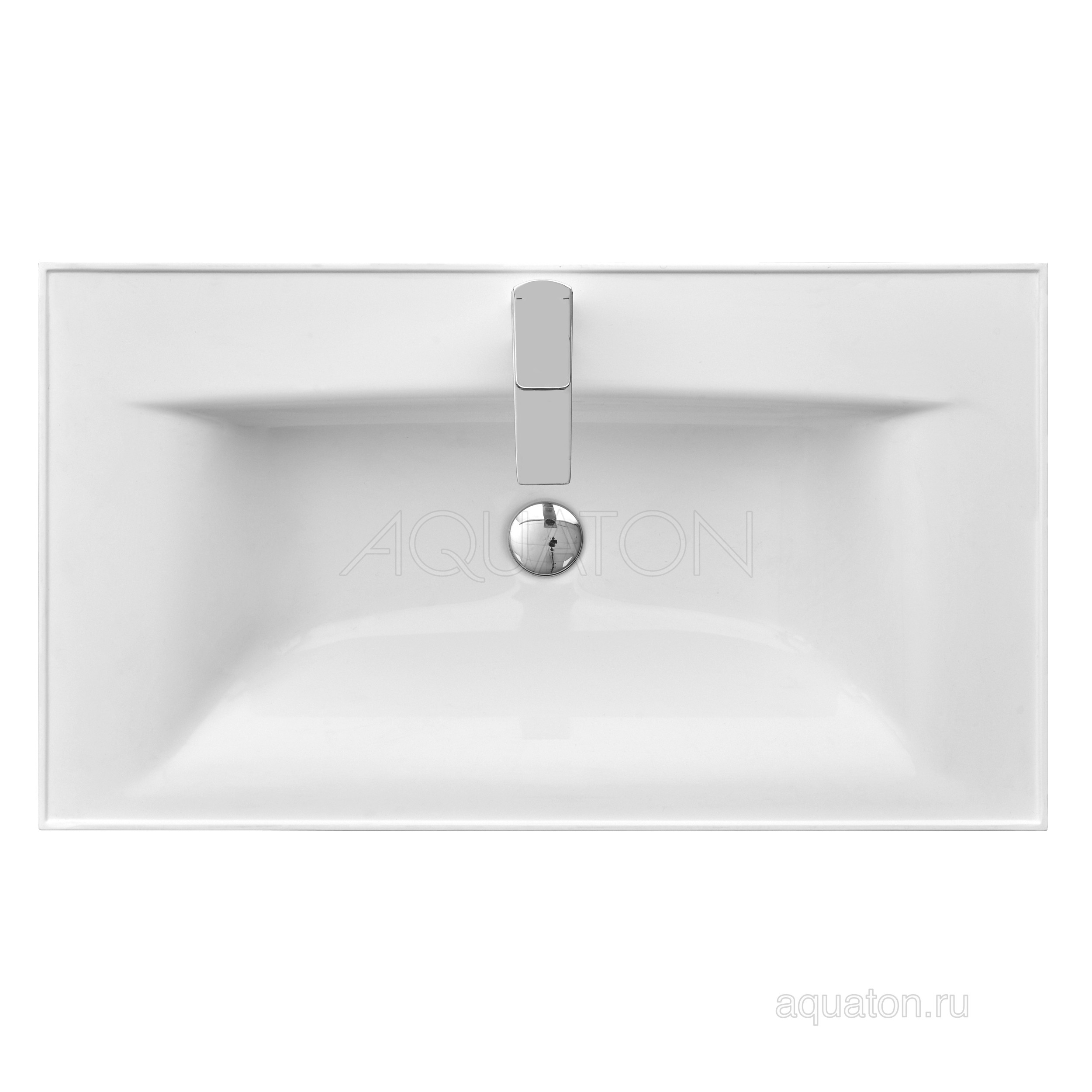 Раковина мебельная белая 80см Aquaton Айрис 1A722931AG010
