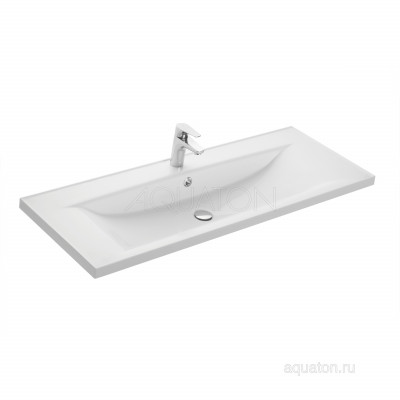 Раковина мебельная белая 120см Aquaton Айрис 1A729631AG010