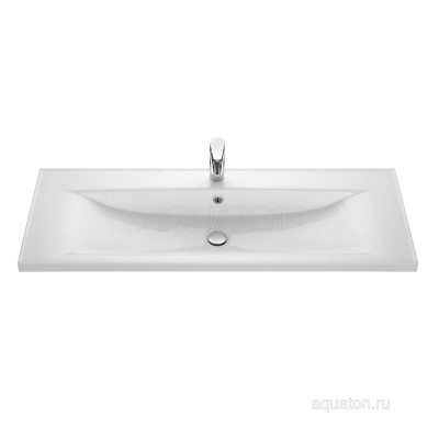 Раковина мебельная белая 120см Aquaton Айрис 1A729631AG010