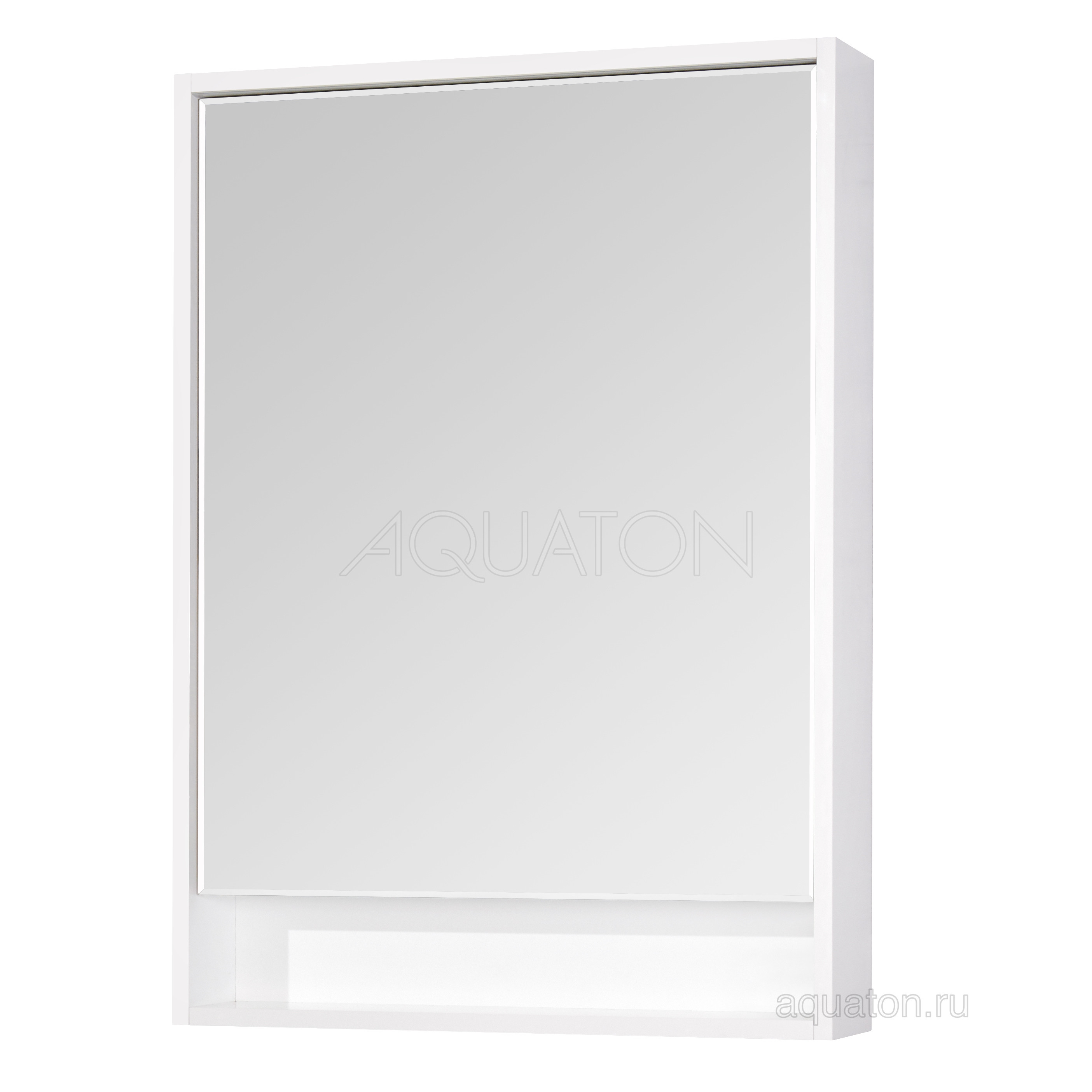 Зеркальный шкаф белый 60см Aquaton Капри 1A230302KP010