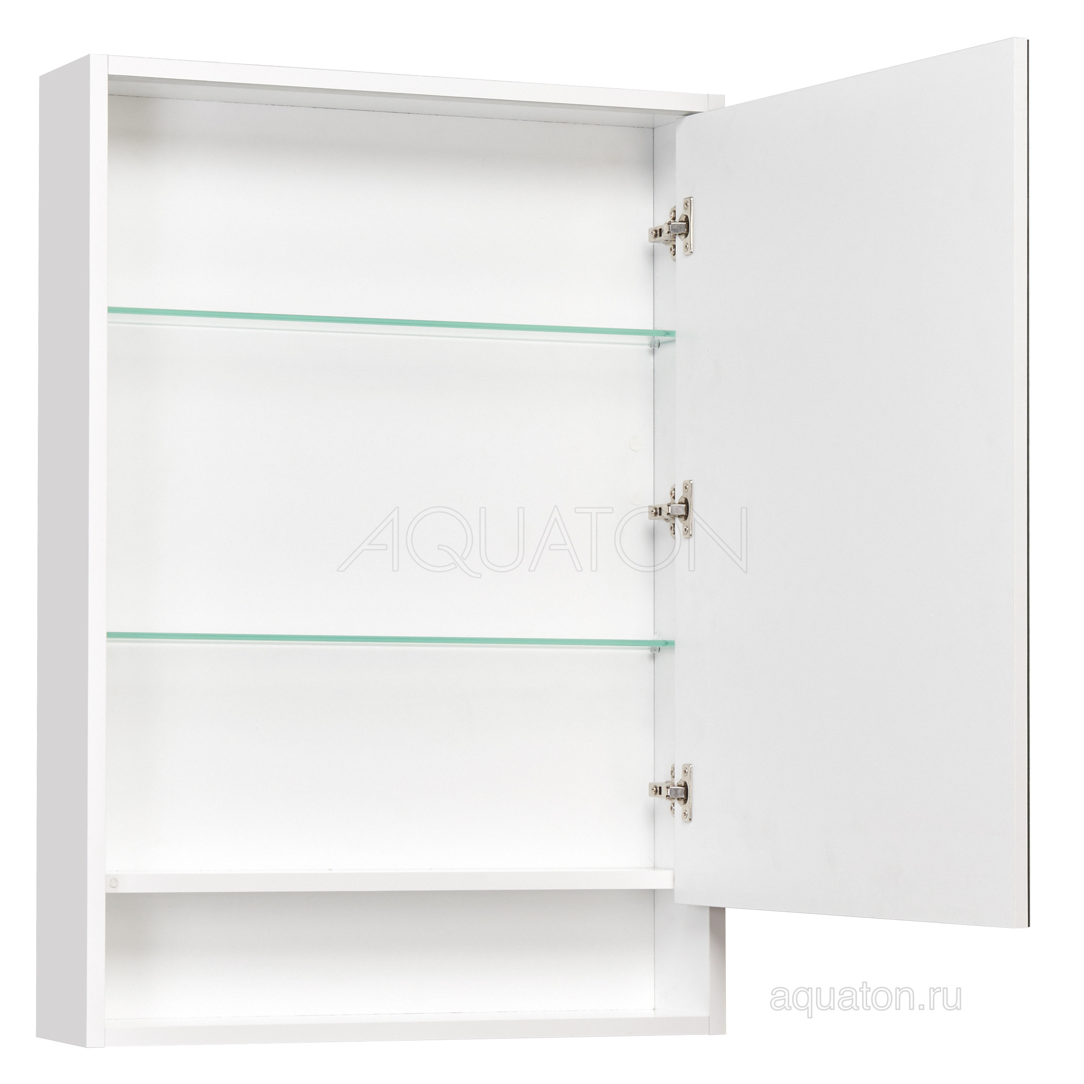 Зеркальный шкаф белый 60см Aquaton Капри 1A230302KP010