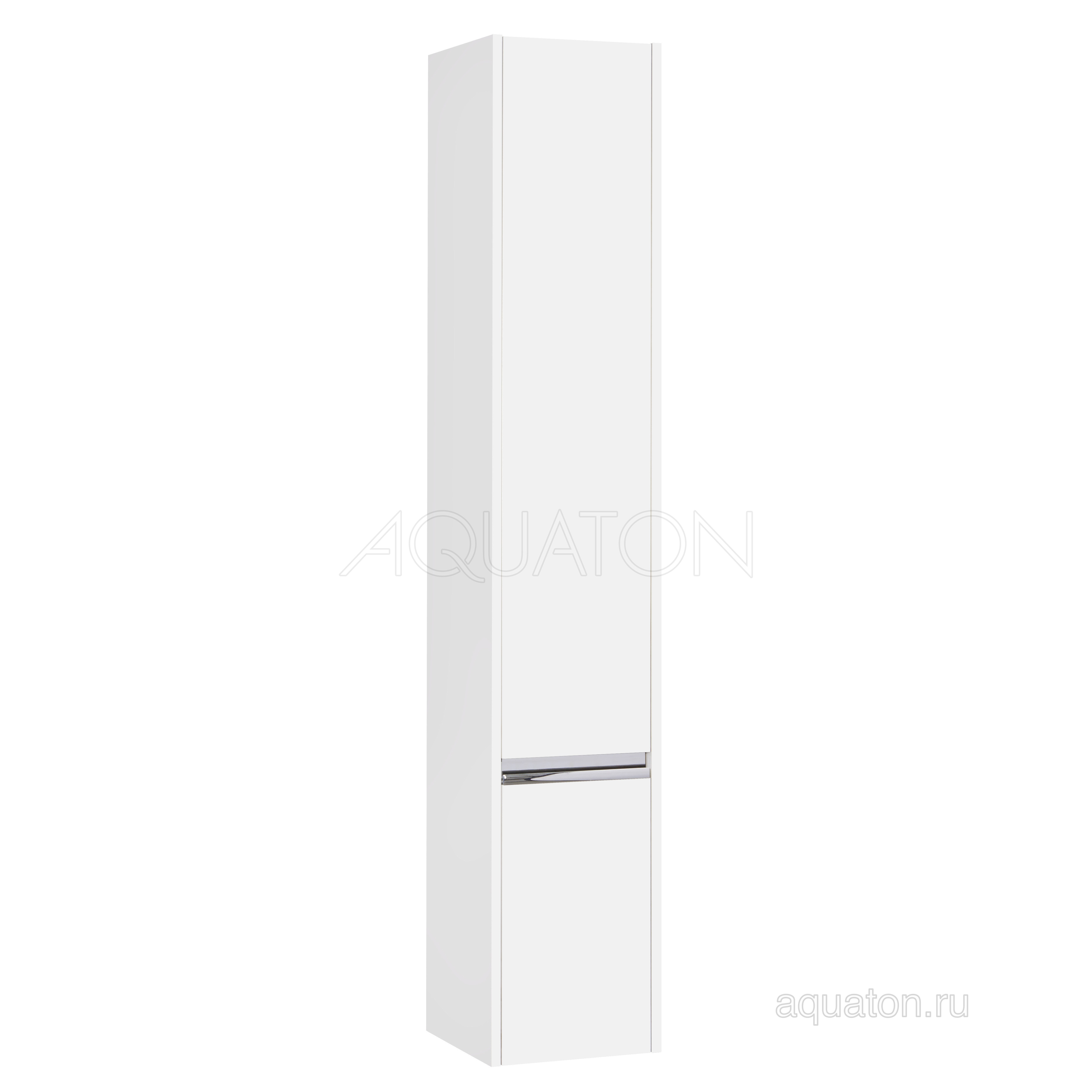 Шкаф-пенал подвесной белый правый Aquaton Капри 1A230503KP01R