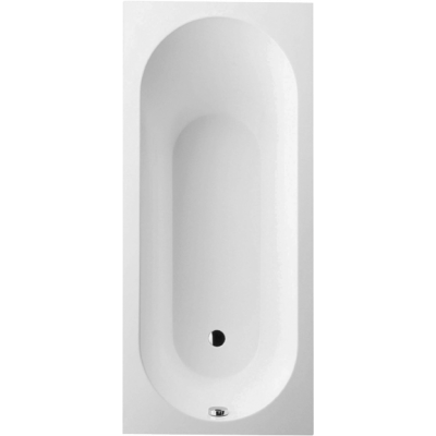 Ванна 160x75см Villeroy&Boch Oberon Альпийский белый, с ножками, UBQ160OBE2V-01