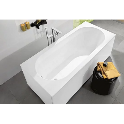 Ванна 160x75см Villeroy&Boch Oberon Альпийский белый, с ножками, UBQ160OBE2V-01