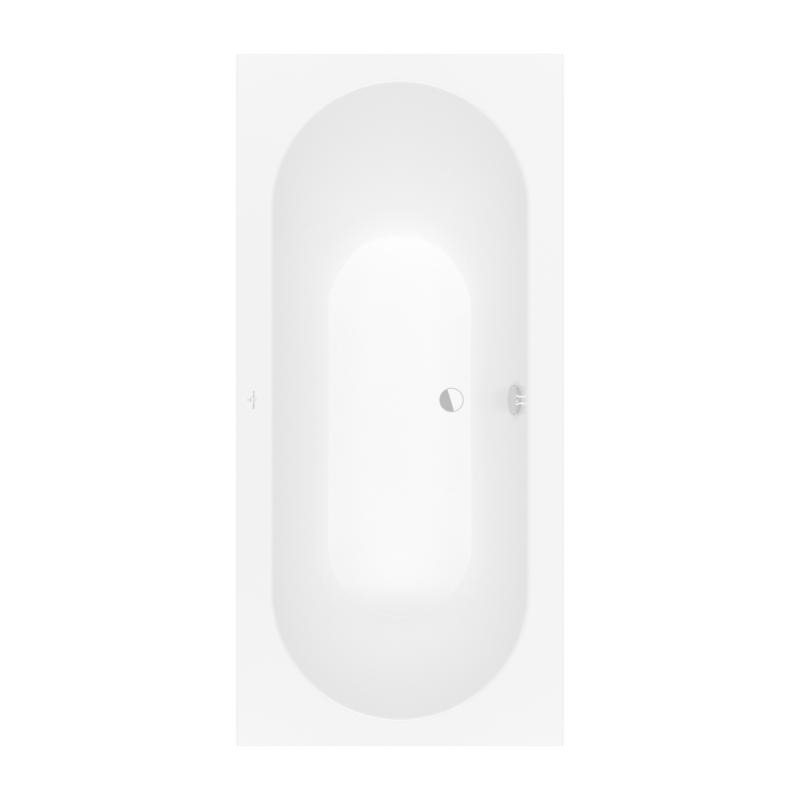 Ванна 190x90см Villeroy&Boch Oberon Stone White, с ножками, UBQ199OBE2V-RW