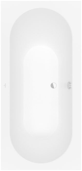 Ванна 190x90см Villeroy&Boch Oberon Stone White, с ножками, UBQ199OBE2V-RW