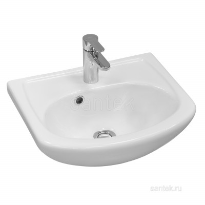 Раковина мебельная белая 45см Santek Азов 1WH112449