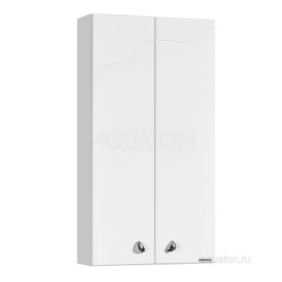 Шкаф подвесной белый левый Aquaton Колибри 1A065403KO01L