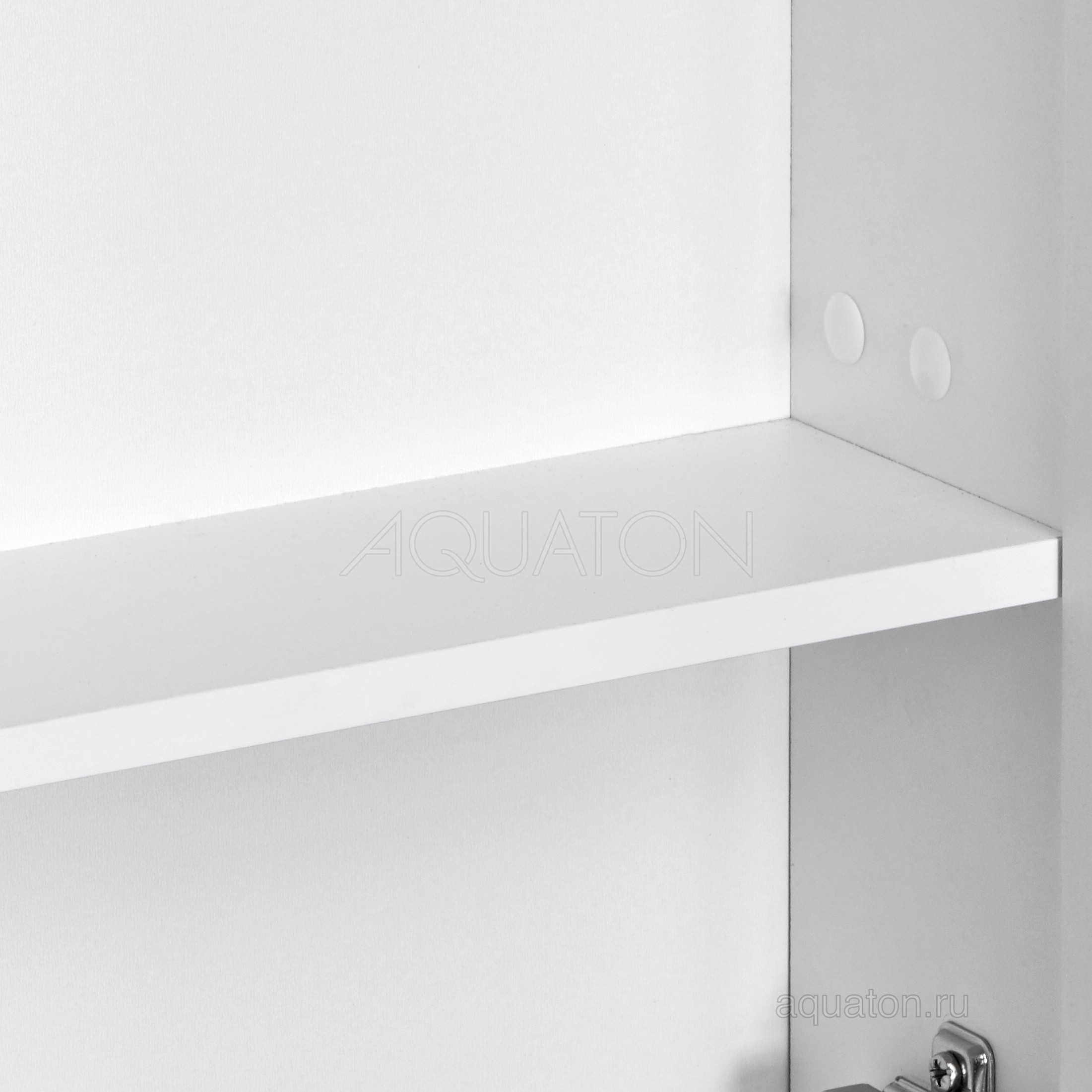Шкаф подвесной белый левый Aquaton Колибри 1A065403KO01L